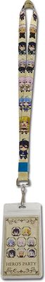 Banished From The Hero's Party | Hero's Party (Chibi) | Lanyard