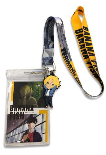 Banana Fish | Eiji Okumura - Ash/Aslan Chibi Charm | Lanyard