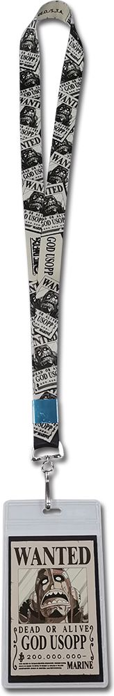 One Piece | Usopp's Wanted Poster | Lanyard