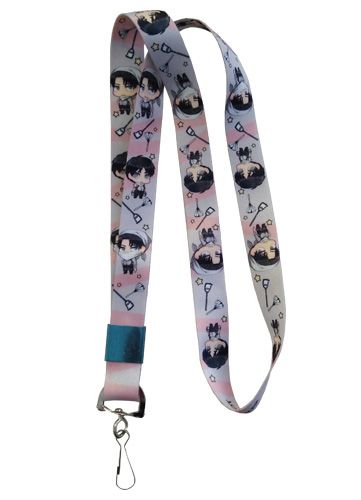 Attack On Titan | Eren & Levi (Chibis) | Lanyard Attack On Titan | Eren & Levi (Chibis) | Lanyard