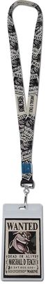 ONE PIECE - MARSHALL D. TEACH WANTED POSTER STYLE #1 LANYARD