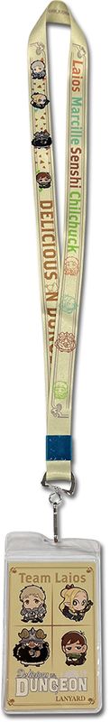Delicious In Dungeon | Main Characters (Chibis) - Team Laios | Lanyard