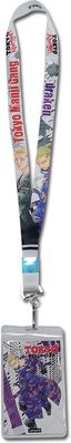 Tokyo Revengers - Manga | Ken Ryuguji With Manga Background | Lanyard