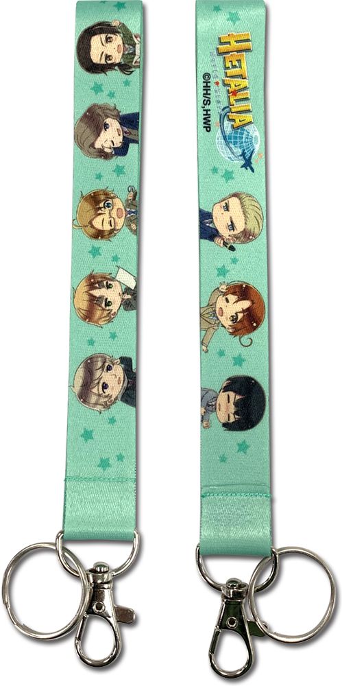 HETALIA S7 - SD CHARACTER WRISTBAND LANYARD