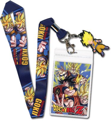 Dragon Ball Z | Goku Son (Super Saiyan Form) - Chibi Charm | Lanyard