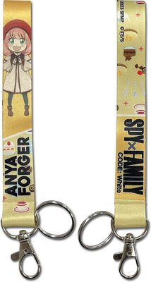 SPY X FAMILY CODE WHITE - ANYA WRISTBAND LANYARD