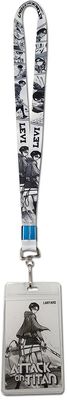 ATTACK ON TITAN MANGA - LEVI ACKERMAN #01 LANYARD