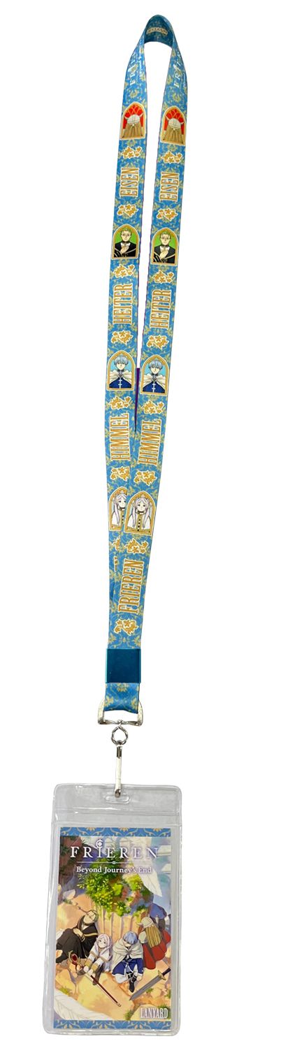 Frieren | Party Of Heros - Stained Glass Window | Lanyard