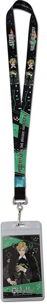 Obey Me | Satan - Demon Costume | Lanyard