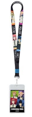 CHAINSAW MAN- MAIN CHARACTER GROUP LANYARD