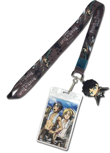 Attack On Titan - S2 | Eren Yeager - Chibi Charm | Lanyard Attack On Titan - S2 | Eren Yeager - Chibi Charm | Lanyard