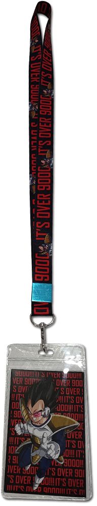 Dragon Ball Z | Vegeta & ''It's Over 9000'' Quote | Lanyard