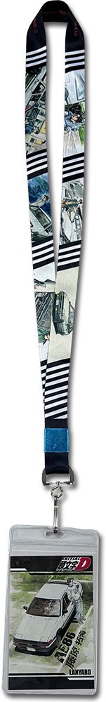Initial D - Manga | Takumi & His Toyota ST AE86 | Lanyard