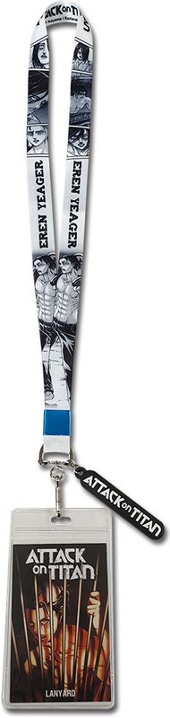 ATTACK ON TITAN MANGA - EREN YEAGER 02 LANYARD