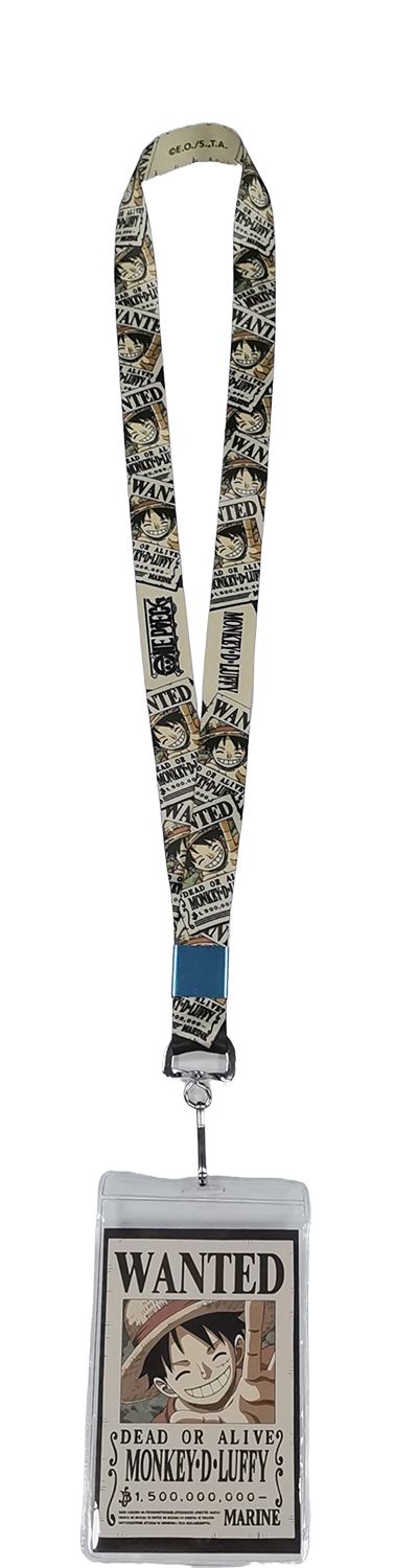 ONE PIECE - LUFFY WANTED POSTER STYLE #1 LANYARD