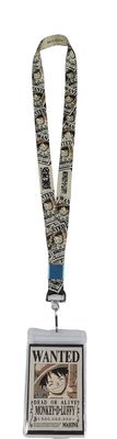 ONE PIECE - LUFFY WANTED POSTER STYLE #1 LANYARD