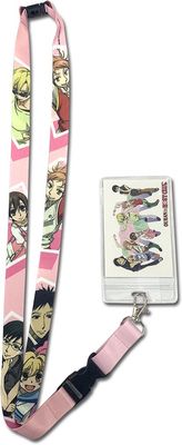 OURAN HIGH SCHOOL HOST CLUB- GROUP 2 PINK LANYARD