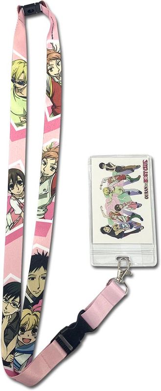 Ouran Host Club | Group 2 | Pink Lanyard