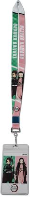 DEMON SLAYER - TANJIRO & NEZUKO 01 LANYARD