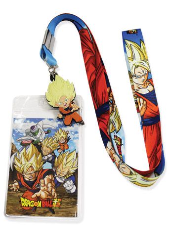 Dragon Ball Super | Goku Son (Super Saiyan Form) - Chibi Charm | Lanyard