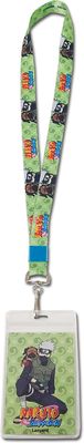 NARUTO SHIPPUDEN - KAKASHI HATAKE & PAKKUN LANYARD