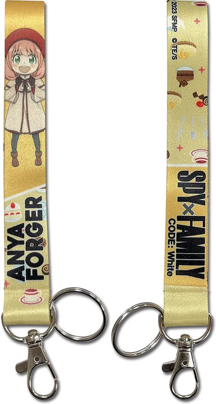 SPY X FAMILY CODE WHITE - ANYA WRISTBAND LANYARD