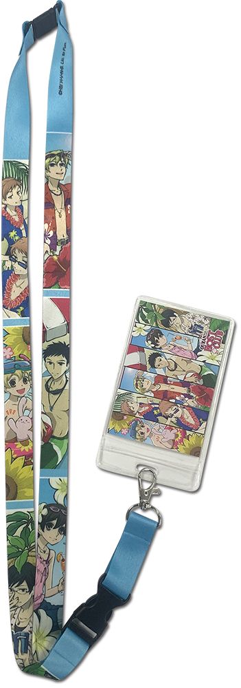 Ouran Host Club | Beach Group Built Up | Lanyard