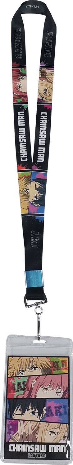 Chainsaw Man | Main Characters - Eyes & Names | Lanyard Chainsaw Man | Main Characters - Eyes & Names | Lanyard