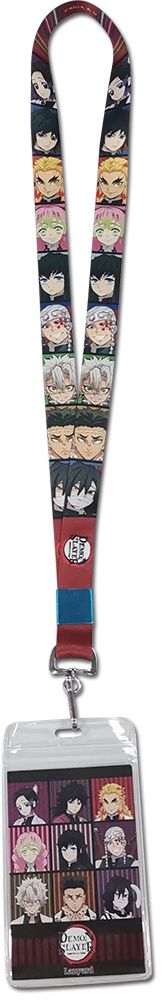 Demon Slayer | 9 Hashira Members | Dark Lanyard