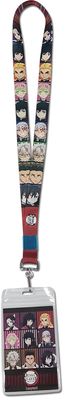 Demon Slayer | 9 Hashira Members | Dark Lanyard