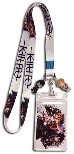 Sword Art Online | Kirito & Asuna | White Lanyard