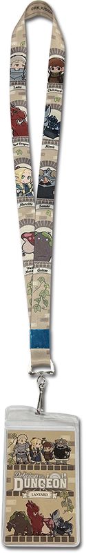 Delicious In Dungeon | Main Characters & Monsters (Chibis) | Lanyard