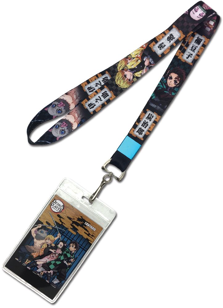 Demon Slayer | Main Characters - Japanese Names | Lanyard