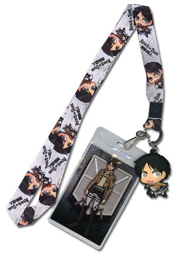 Attack On Titan | Eren Yeager (Chibi) - Chibi Charm | Lanyard