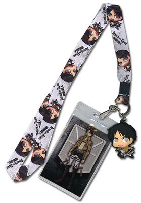 Attack On Titan | Eren Yeager (Chibi) - Chibi Charm | Lanyard