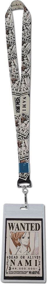 ONE PIECE - NAMI WANTED POSTER STYLE #1 LANYARD