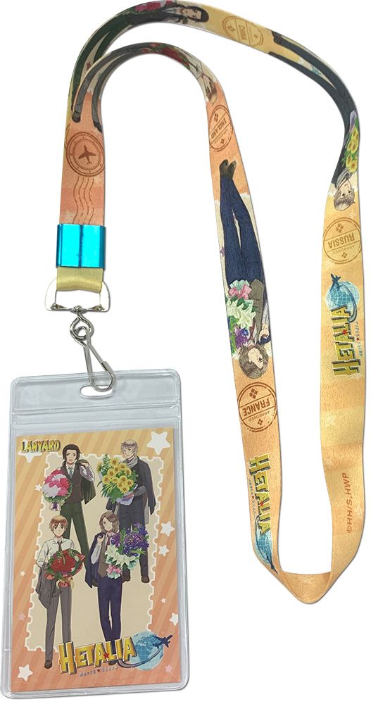 HETALIA WORLD STAR S7 - CHARACTER GROUP 02 LANYARD