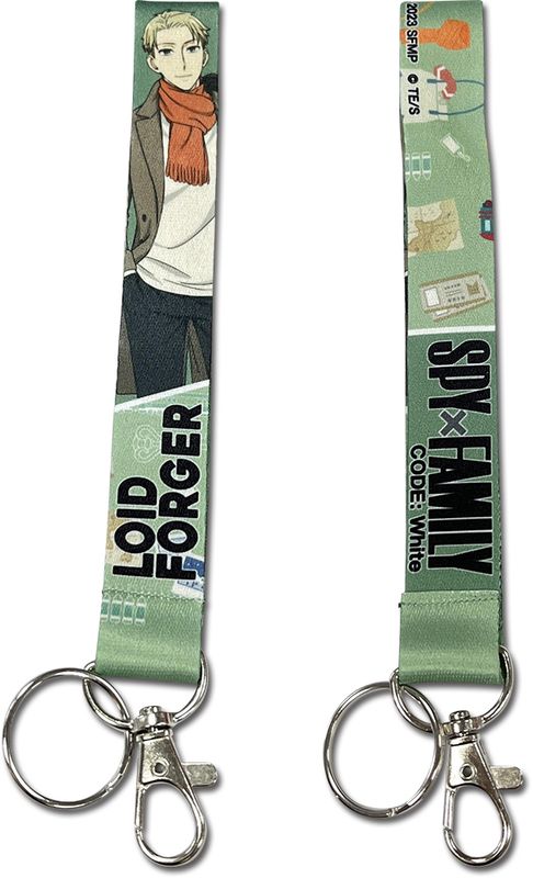 SPY X FAMILY CODE WHITE - LOID WRISTBAND LANYARD