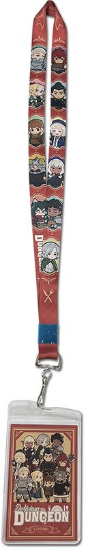 Delicious In Dungeon | Main Characters (Chibis) | Lanyard
