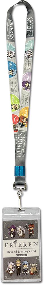 Frieren | Party Of Heros & Party Of Three (Chibis) | Lanyard