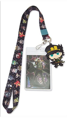JoJo: Diamond Is Unbreakable | Main Characters (Chibis) - Jotaro Chibi Charm | Lanyard