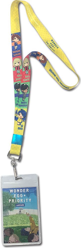 WONDER EGG PRIORITY- SD CHARACTER GROUP 01 LANYARD