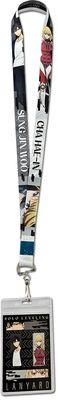 SOLO LEVELING - SUNG JINWOO & CHA HAE-IN EYES ART STYLE LANYARD