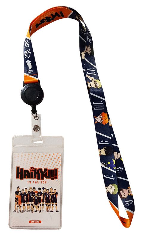 Haikyu - S4 | Karasuno Volleyball Team Members | Retractable Lanyard
