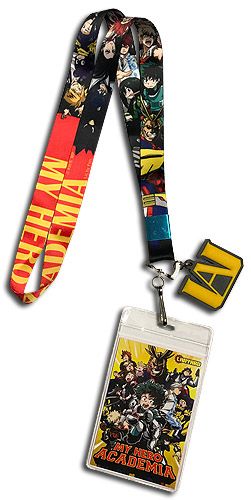 My Hero Academia | Character Line-Up | Lanyard