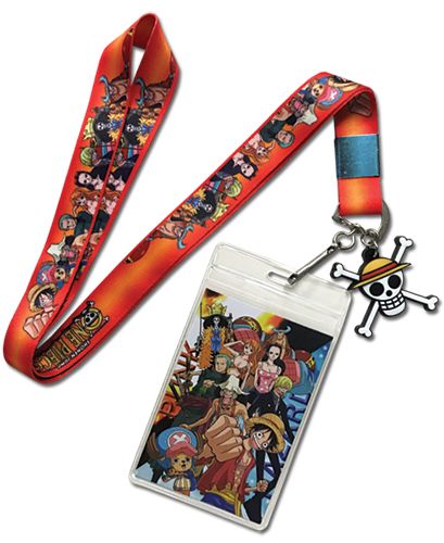 One Piece | Gradation Background | Lanyard