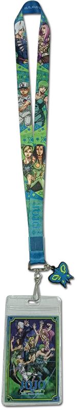 JoJo: Stone Ocean | Main Characters - Jolyne's Butterfly Charm | Lanyard