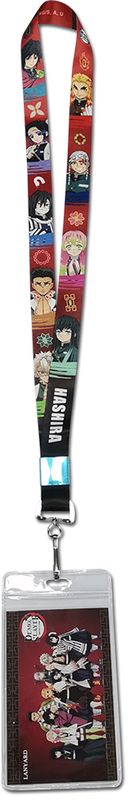 Demon Slayer | 9 Hashira Members | Light Lanyard