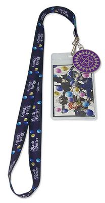 Black Butler: Book Of Circus | Ballons Key Art - Sebastian's Contract Sigil Charm | Lanyard