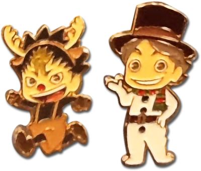 Haikyu - S3 | Nishinoya & Sugawara - Christmas | Pins
